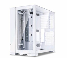 Lian Li O11 Dynamic EVO bílá / E-ATX / 4x USB 3.0 + 1x USB 3.1 C / Bez zdroje / průhledná bočnice