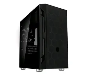 SilverStone Fara H1M-W černá / M-ATX / 2xUSB 2.0 + 1x USB 3.0 / 1x 120 mm / bez zdroje / průhledná bočnice