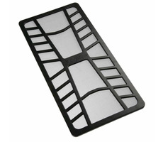 SilverStone SST-FF142B magnetický prachový filtr 320x155mm černá / univerzální prachový filtr / magnetické uchycení