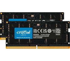 Crucial 32GB Kit (2x16GB) DDR5 4800 / CL40 / SO-DIMM