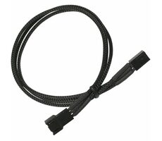 Nanoxia NX3PV30 prodlužovací kabel 3-pin Molex 30cm černá / 9-1-000