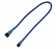 Nanoxia NX3PV30B prodlužovací kabel 3-pin Molex 30cm modrá / 9-2-000