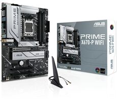 ASUS PRIME X670-P WIFI / AMD X670 / DDR5 / SATA III RAID / USB / GLAN / Wi-Fi / M.2 / sc.AM5 / ATX