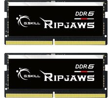 G.Skill RipJaws 32GB (2x16GB) DDR5 4800 MHz / SO-DIMM / DDR5 / CL 40-39-39-76 / 1.1V