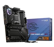 MSI MPG X670E CARBON WIFI / AMD X670 / DDR5 / SATA III RAID / USB / GLAN / Wi-Fi / M.2 / sc.AM5 / ATX