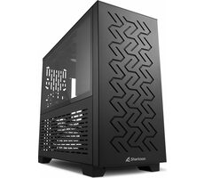 Sharkoon MS-Z1000 černá / ATX / 2x USB 3.0 / 4x 120 mm / Bez zdroje / průhledná bočnice