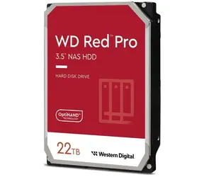 WD Red PRO 22TB / HDD / 3.5" SATA III / 7 200 rpm / 512MB cache / pro NAS / 5y