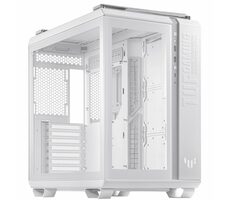ASUS GT502 TUF GAMING bílá / bez zdroje / ATX / 2x USB 3.2 & USB-C / průhledná bočnice