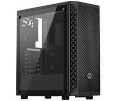 Endorfy Signum 300 Core černá / Mid tower / ATX / 2x 120mm / 2x USB 3.0 / mesh panel / průhledná bočnice / bez zdroje 