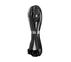 CableMod PRO ModMesh 8-Pin PCIe Trojtý prodlužovací kabel 60 cm - černo--bílá