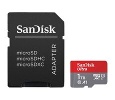 SanDisk Ultra microSDXC 1TB + adaptér / Class 10 / UHS-I / čtení: až 150MBs