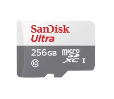 SanDisk Ultra microSDXC 256GB / Class 10 / UHS-I / čtení: až 100MBs