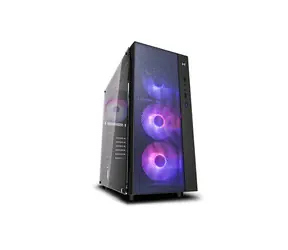 Rozbaleno - DEEPCOOL MATREXX 55 MESH ADD-RGB 4F černá / E-ATX/2xUSB2.0 + 1xUSB3.0/4x120 mm/bez zdroje/průhledná bočnice  / rozbaleno