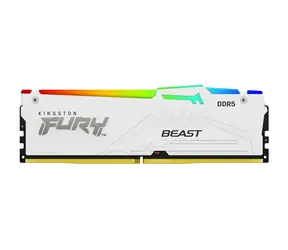 Kingston Fury Beast White RGB 32GB (1x32GB) DDR5 5600MHz EXPO / CL36 / DIMM / On-Die ECC / EXPO / XMP / 1.25V