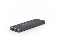 Gembird EE2280-U3C-03 stříbrná / externí box / 22mm / hliníkový / USB 3.1