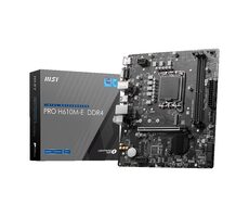 MSI PRO H610M-E DDR4 / H610M / LGA 1700 / 2x DDR4 / PCIEx16 / 1x GLAN / mATX
