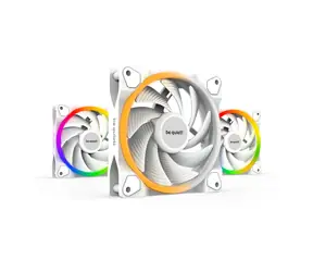 be quiet! LIGHT WINGS PWM HS 120 Triple Pack bílá / ARGB / Fluid-dynamic Bearing / 31dB @ 2500RPM / 52.3CFM / 4-pin