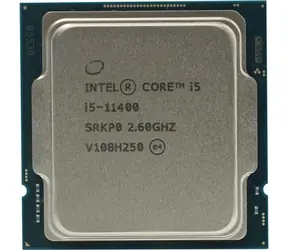 Intel Core i5-11400F @ 2.6GHz - TRAY / TB 4.4GHz / 6C12T / L3 12MB / Bez VGA / 1200 / Rocket Lake / 65W