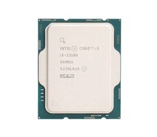 Intel Core i3-13100 @ 3.4GHz - TRAY / TB 4.5GHz / 4C8T / L2 5MB / UHD Graphics 730 / 1700 / Raptor Lake / 60W 
