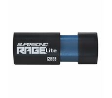 Patriot Supersonic Rage Lite 128GB černá / Flash Disk / USB 3.2 Gen 1 - (USB-A 3.0)
