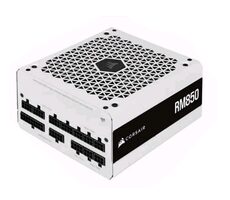 Corsair RM850 bílá / 850W / 80PLUS Gold / Plně modulární / 135 mm / Aktivní PFC