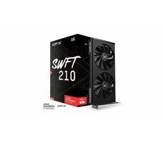 XFX SPEEDSTER SWFT 210 RX 7600 CORE EDITION / 1720-2655 MHz / 8GB D6 / 128-bit / 1x HDMI + 3x DP / 165W (8)