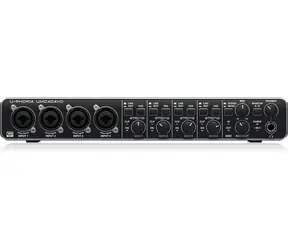 Behringer UMC404HD / Externí zvuková karta / USB  / MIDI / XLR / RCA / 6.3mm