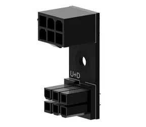 Singularity Computers Shift 6-Pin PCIE 180° adaptér U+D černá