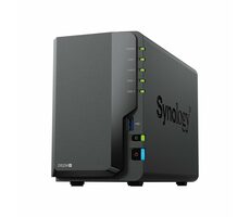Synology DiskStation DS224+ / 2x HDD / Intel Celeron J4125@2.7GHz / 2GB RAM / 2x USB 3.2 / 2x GLAN
