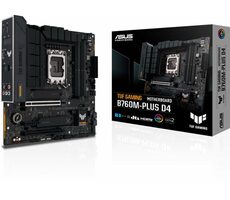 ASUS TUF GAMING B760M-PLUS / B760 / LGA 1700 / 4x DDR5 / 2x PCIEx16 / 1x 2.5GLAN / mATX
