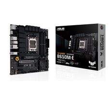 ASUS TUF GAMING B650M-E / B650 / AM5 / 4x DDR5 / 1x PCIEx16 / 1x 2.5GLAN / mATX