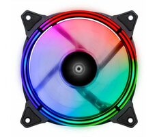 EVOLVEO 12RM černá / 120mm / 1100RPM / sleeve bearing / ARGB / master