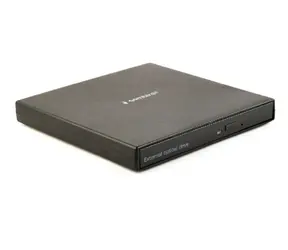 Gembird DVD-USB-04 černá / Externí DVD/CD mechanika / USB