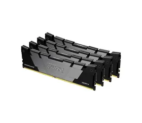Kingston FURY Renegade Black 64GB (4x 16GB) DDR4 3600MHz / CL16 / DIMM / 1.35V / Non-ECC / Un-Registered / 1Gx8