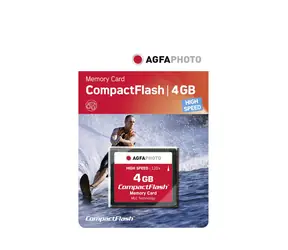 AgfaPhoto Compact Flash 120x CF 4GB / R:18 MB/s / W:10 MB/s