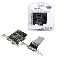 LogiLink PC0033 / PCI-E Karta / 2x RS-232 / 1x Parallel Port