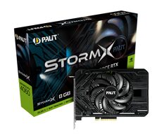 PALIT GeForce RTX 4060 Storm X 8GB / 1830 - 2460 MHz / 8GB GDDR6 / 128-bit / 1x HDMI + 3x DP / 115W (8)
