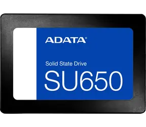 ADATA SU650 512GB / SSD / 2.5" / SATA III / čtení: 520MBps / zápis: 450MBps / MTBF: 2mh 