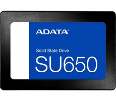 ADATA SU650 1TB / SSD / 2.5" / SATA III / čtení: 520MBps / zápis: 450MBps / MTBF: 2mh