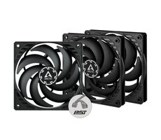 ARCTIC P12 PWM PST Slim černá 3ks