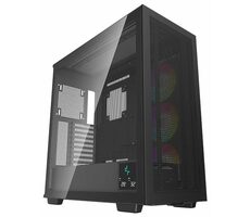 DEEPCOOL MORPHEUS ARGB černá / E-ATX / USB 3.0 / USB-C / 3x 140mm / bez zdroje / průhledná bočnice