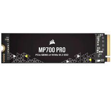 Corsair MP700 Pro 1TB / M.2 2280 / PCIe Gen5 / čtení: 11700MBps / zápis: 9600MBps / MTBF: 1.6mh