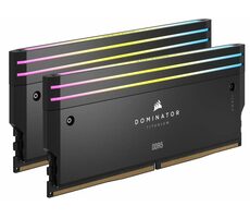 Corsair Dominator Titanium 64GB (2x 32GB) DDR5 6000MHz černá / CL30 / DIMM / XMP 3.0