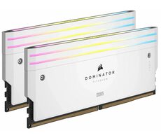 Corsair Dominator Titanium White 64GB (2x 32GB) DDR5 6000MHz bílá / CL30 / DIMM / XMP 3.0