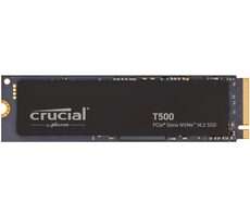 Crucial T500 500GB / M.2 SSD 2280 / PCIe 4.0 / 3D NAND TLC / R:7200MBs / W:5700MBs / 5y