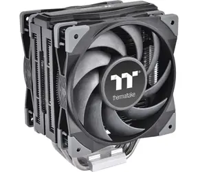 THERMALTAKE TOUGHAIR 510 šedá / Chladič CPU / 2x 120 mm / 2000 RPM @ 23.6 dB / 58.35 CFM / 4 pin