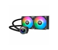 THERMALTAKE TH240 V2 ARGB černá / AIO vodní chladič CPU / 2x 120 mm / 2000 RPM @ 25.8 dB / 57.05 CFM