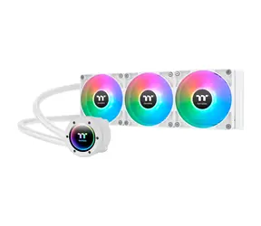 THERMALTAKE TH360 V2 ARGB bílá / AIO vodní chladič CPU / 3x 120 mm / 2000 RPM @ 25.8 dB / 57.05 CFM