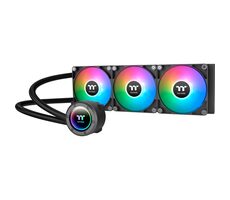 THERMALTAKE TH360 V2 ARGB černá / AIO vodní chladič CPU / 3x 120 mm / 2000 RPM @ 25.8 dB / 57.05 CFM