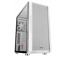 MODECOM Volcano Amirani bílá / ATX / 1x USB-C / 2x USB 3.0 / 4x 120mm / bez zdroje / průhledná bočnice
